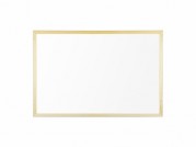 Whiteboard magnetic cu ramă din lemn 60 x 40 cm Bi-silque
