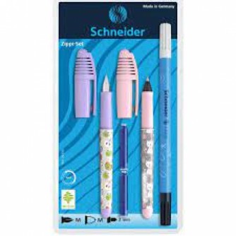 Tintával ellátott tollak és görgők