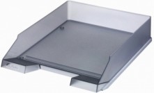 Levelezőtálca A4-C4 klasszikus áttetsző szürke Herlitz klasszikus szürke