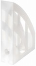 Függőleges irattartó, PP, áttetsző fehér Herlitz