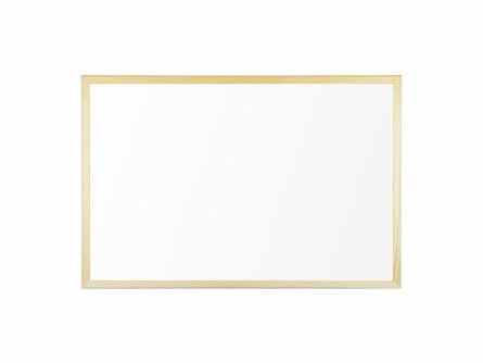 Whiteboard magnetic cu ramă din lemn 60 x 40 cm Bi-silque