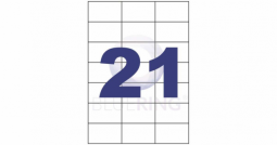 Címkék 21/A4 70x42.3mm EXTE