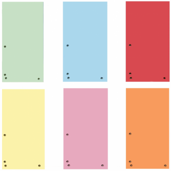 Karton Lap elválasztó  100/set Donau